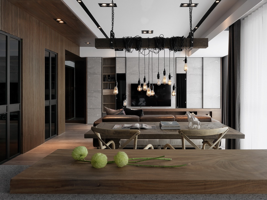 橙白设计——《内湖》45平现代风-2