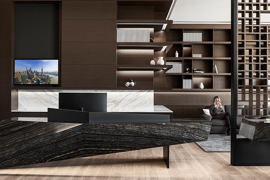 精致细节打造酒店式投资公司总部-3