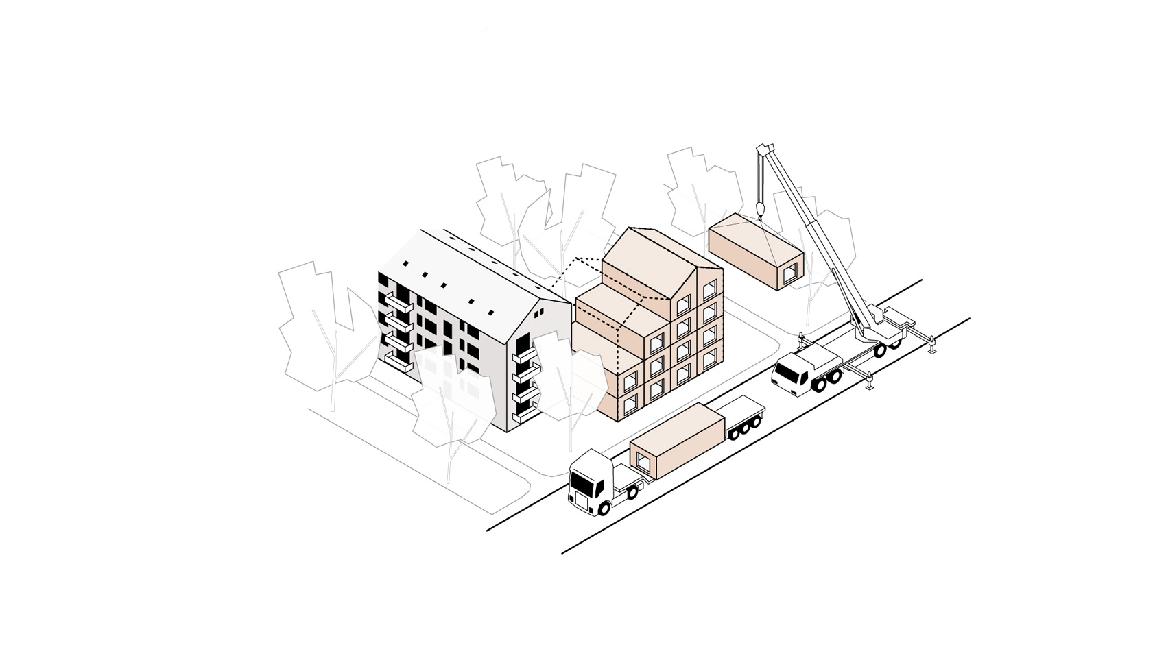 柏林Ziekowstraße 50年代住宅区现代化及发展项目丨德国柏林丨Lorenzen Mayer Architekten-9