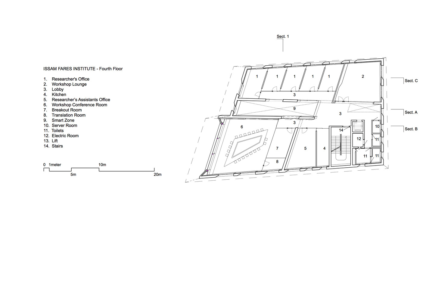 Issam Fares Institute – American University of Beirut  Zaha Hadid Architects-86