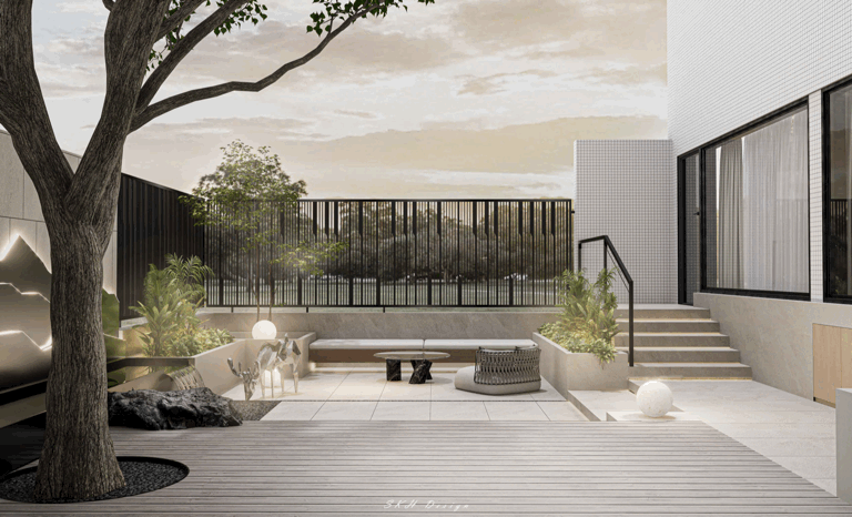 栖园星河时光丨观享际SKH室内设计-128