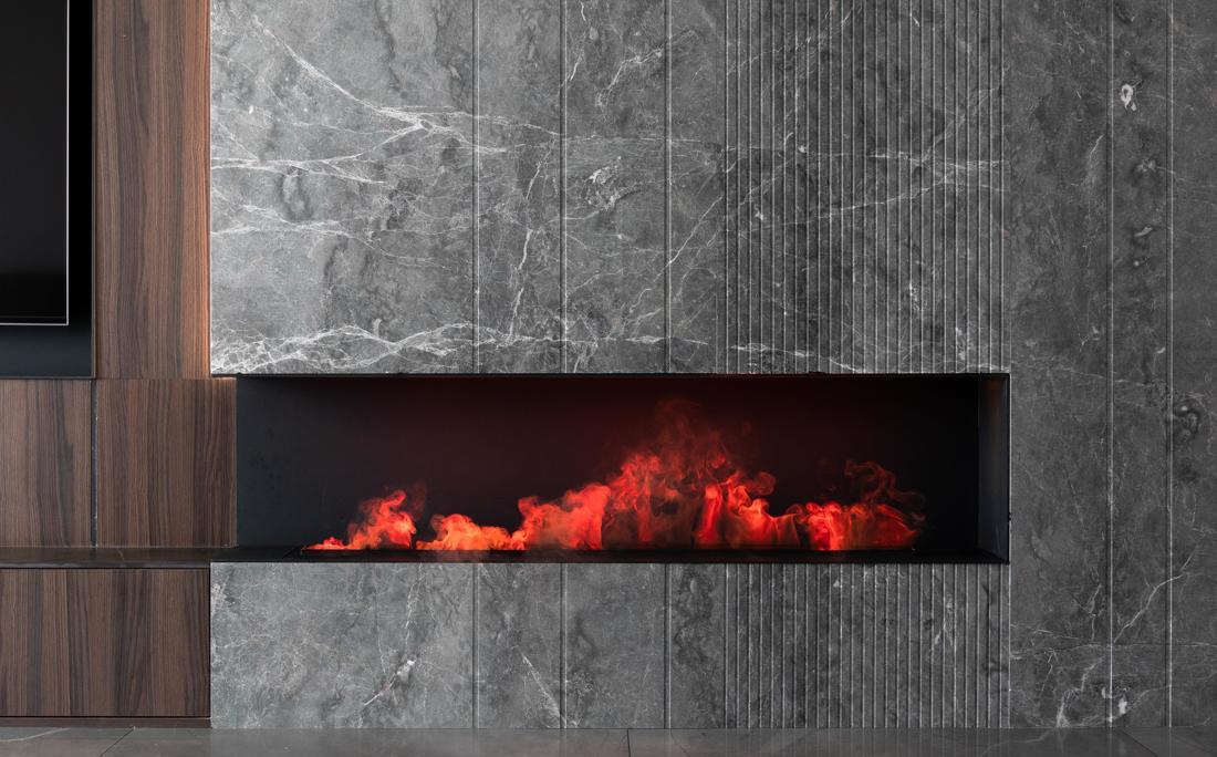 95 后高级风婚房，胡桃木与大理石的完美融合-13