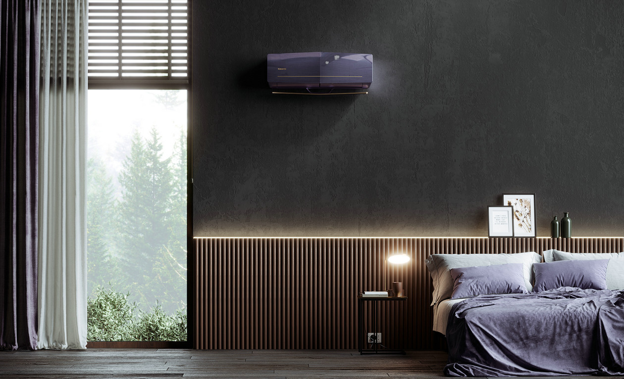 高级黑+紫色 永恒优雅与极致梦幻的空间设计-9