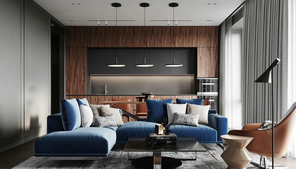 乌克兰原木与蓝色 柔软而坚定，放缓生活的节奏-2