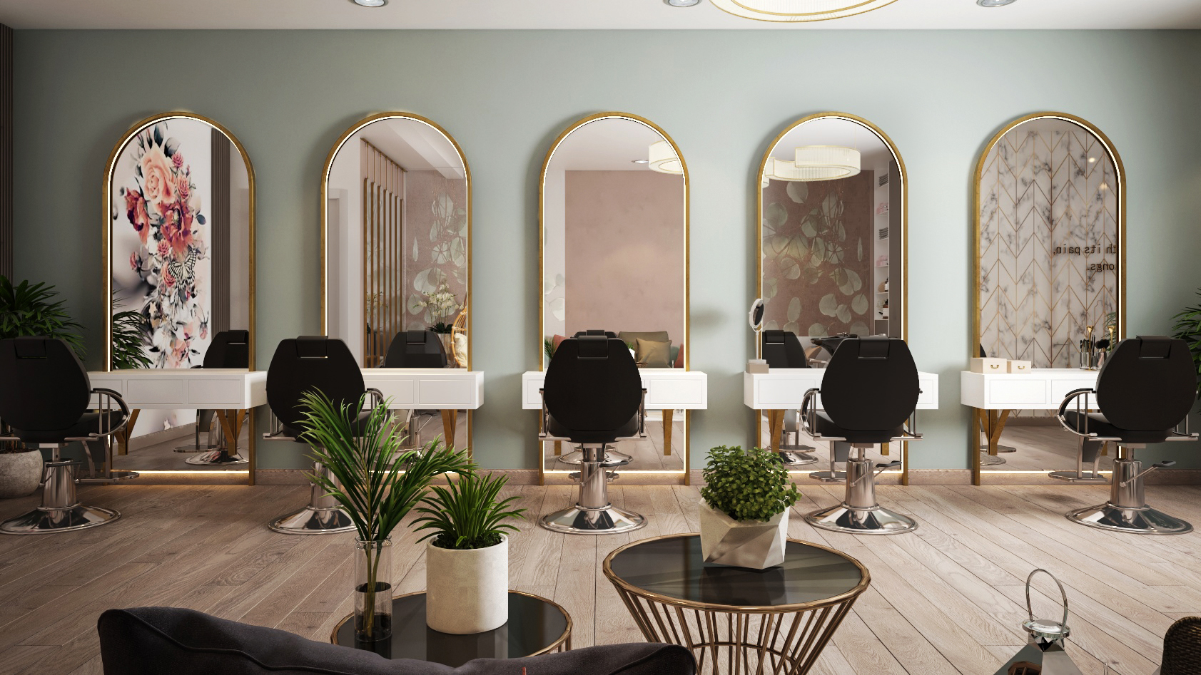 Renovation Modern Beauty Salon in KSA-4