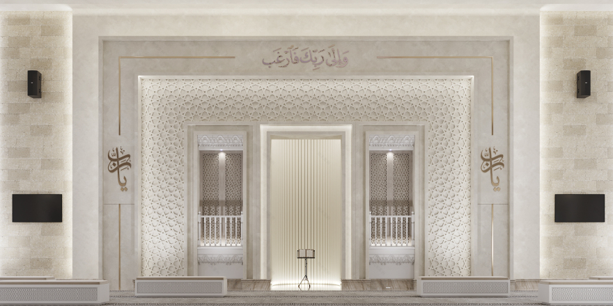 Masjed 设计(内外)丨沙特阿拉伯丨Gehauz 设计工作室,Dream Makers 工作室-14