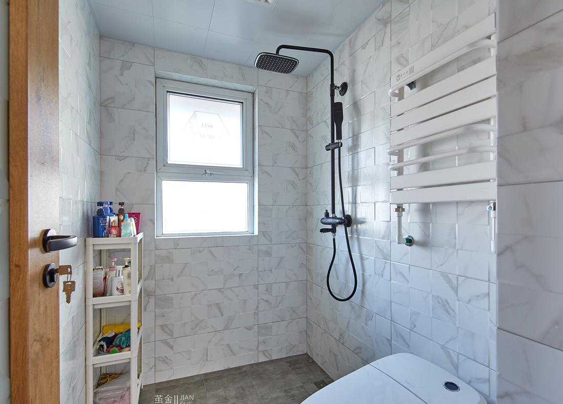 二手房翻新,明亮温暖的小户型改造-66