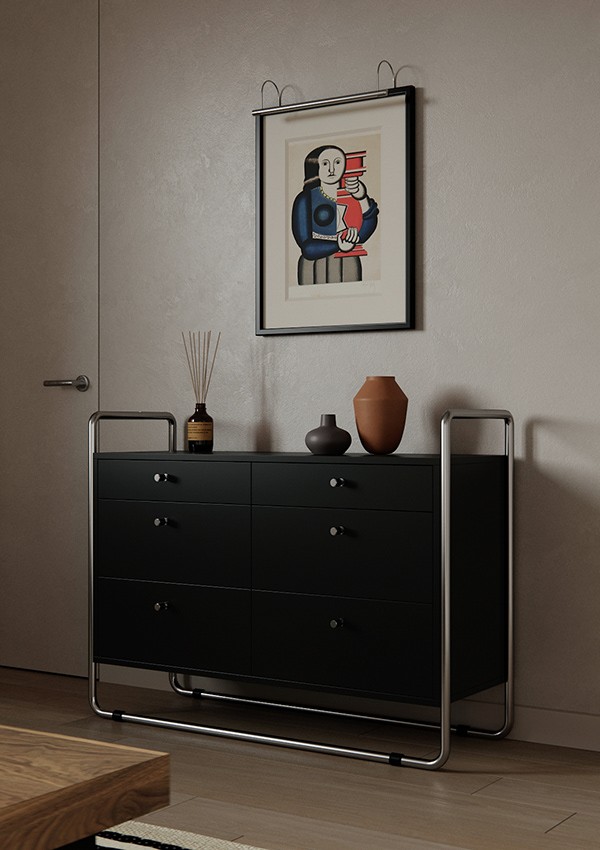 中性色系公寓设计  不一样的设计感-24