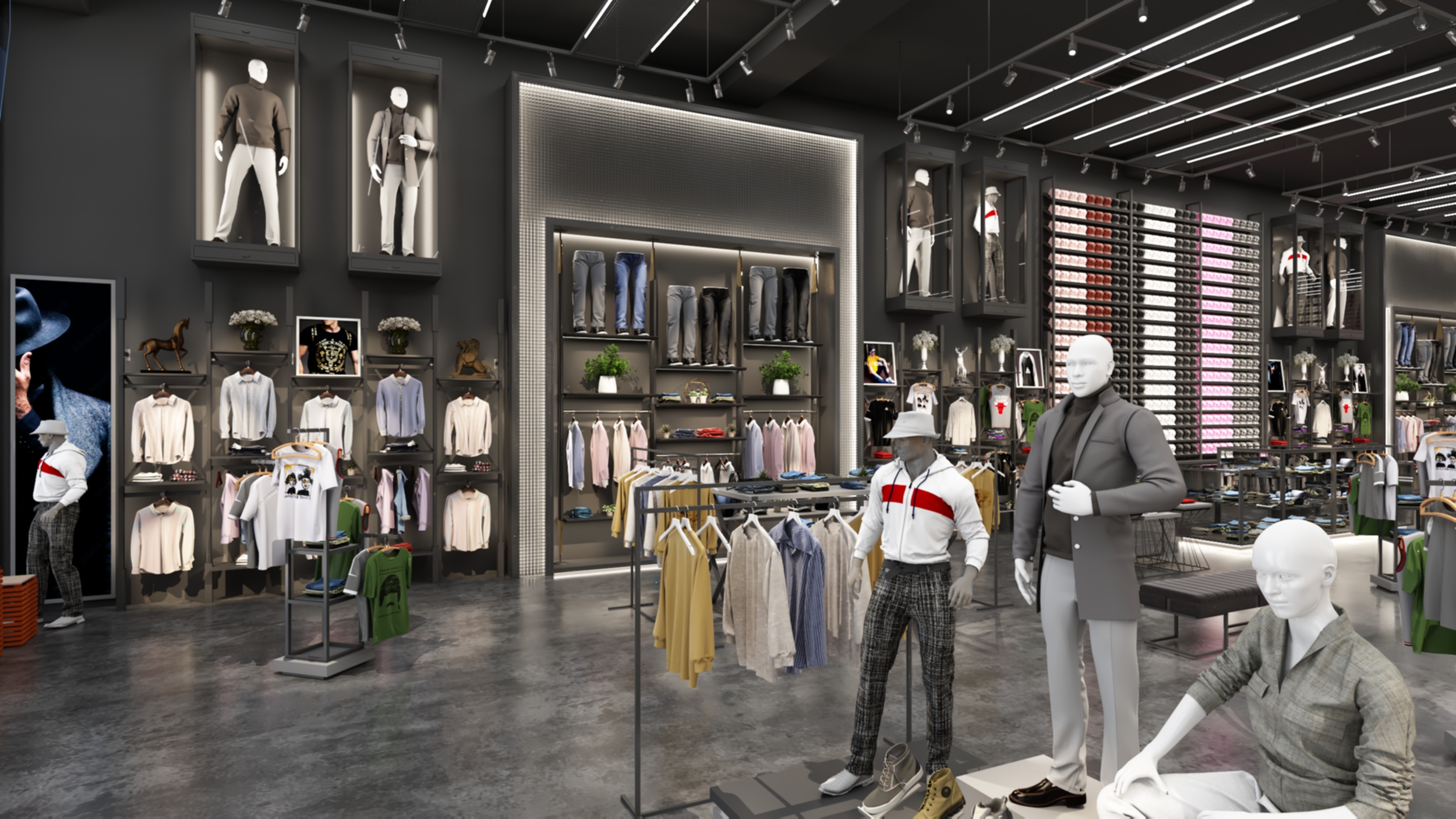 Clothing and Footwear Store Design-1