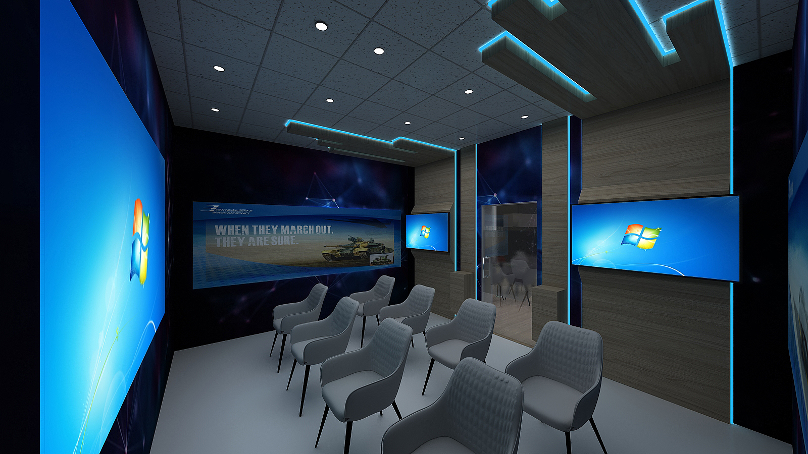 Concept design for BEL for Aero india 2023-13