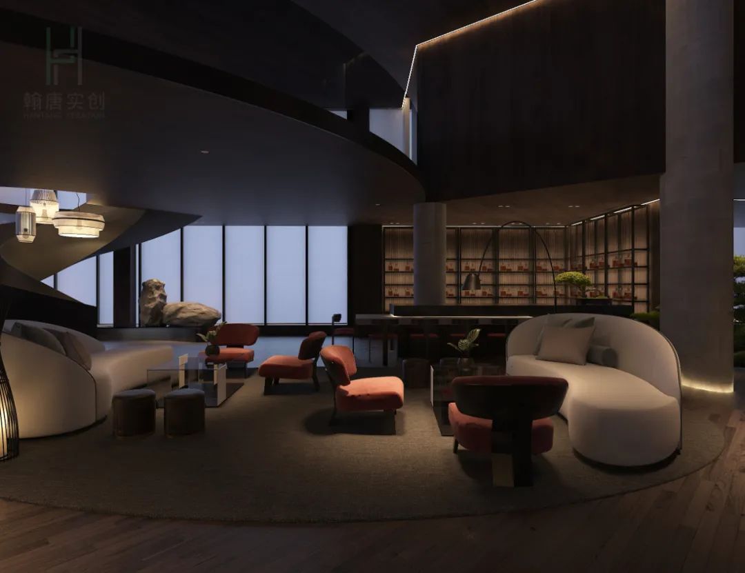 翰唐实创｜私人会所－幽轩离纷华，惟有一丛竹-27