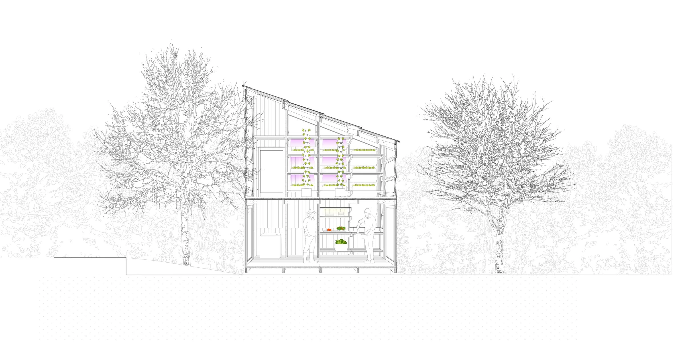 原型太阳能温室丨西班牙巴塞罗那-62