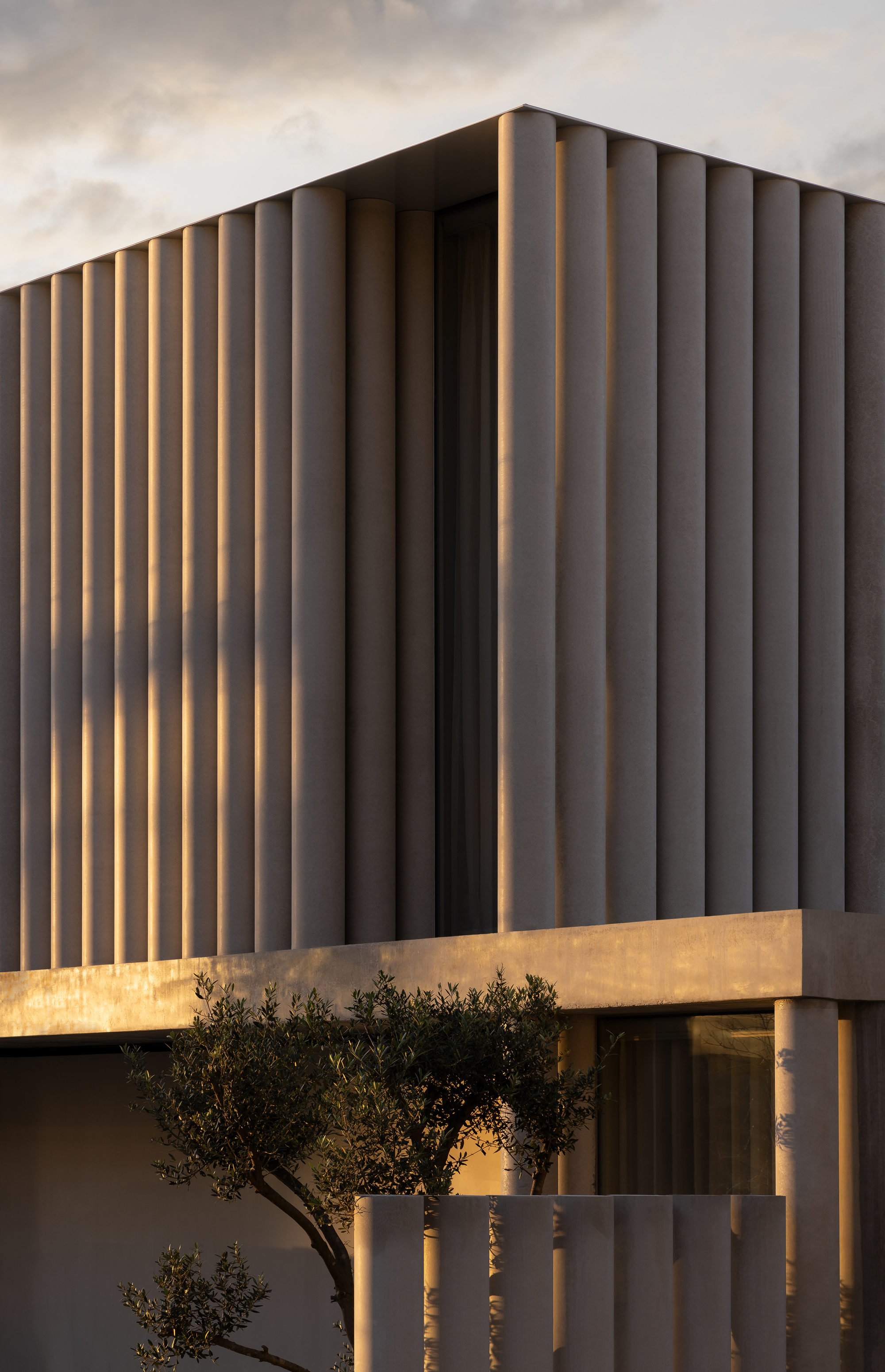 混凝土幕墙住宅丨澳大利亚丨FGR Architects-23