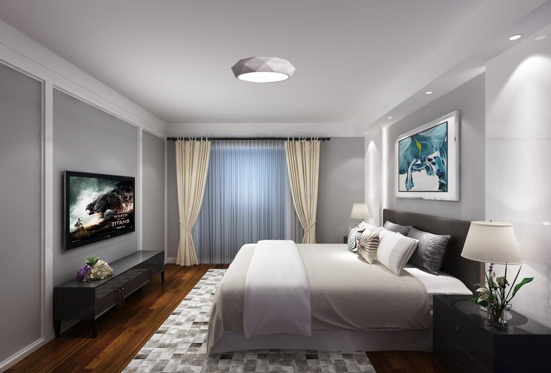 
莲花桥现代风格三居室 -3