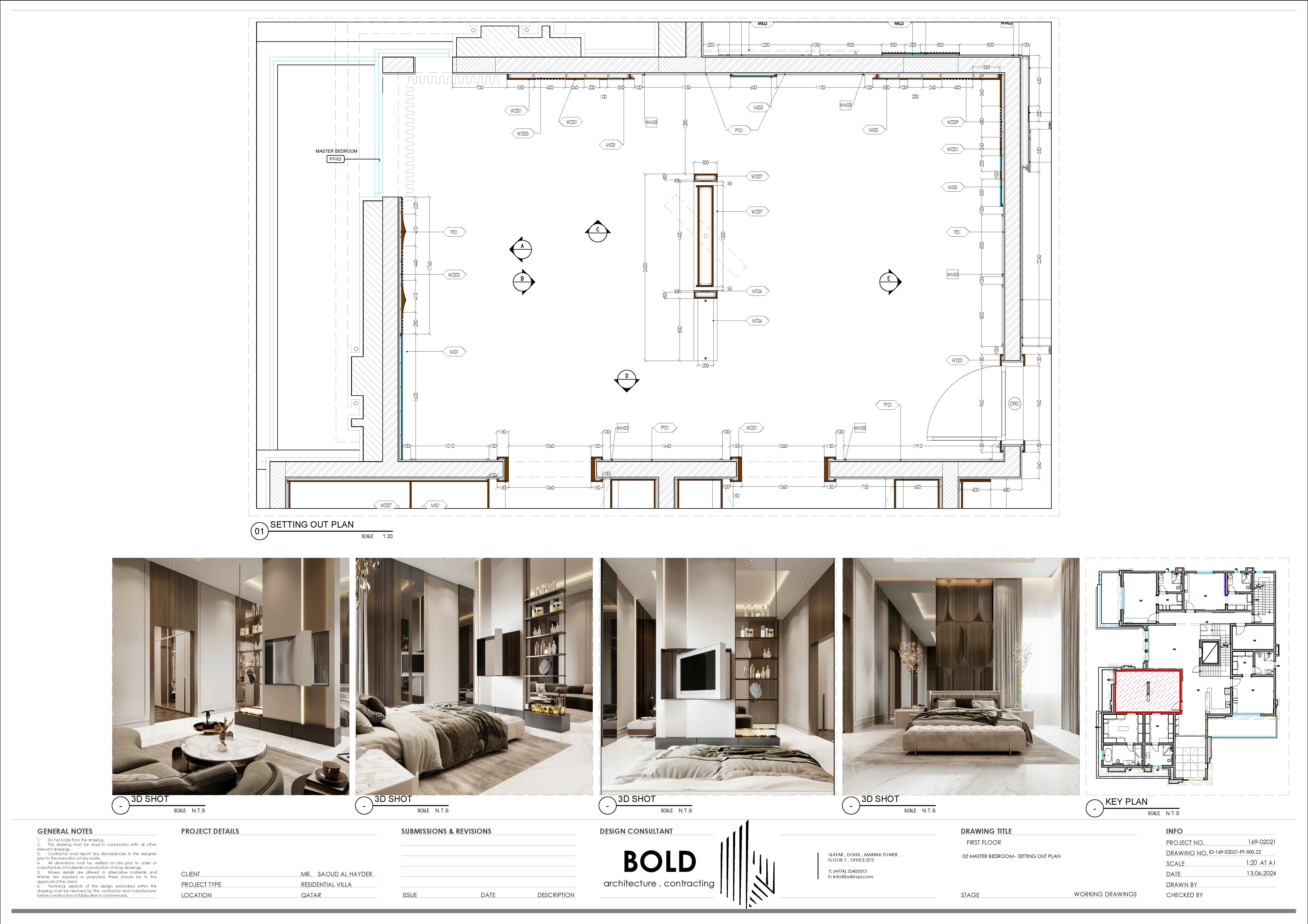 主卧技术图纸项目丨卡塔尔丨BOLD.CO-7