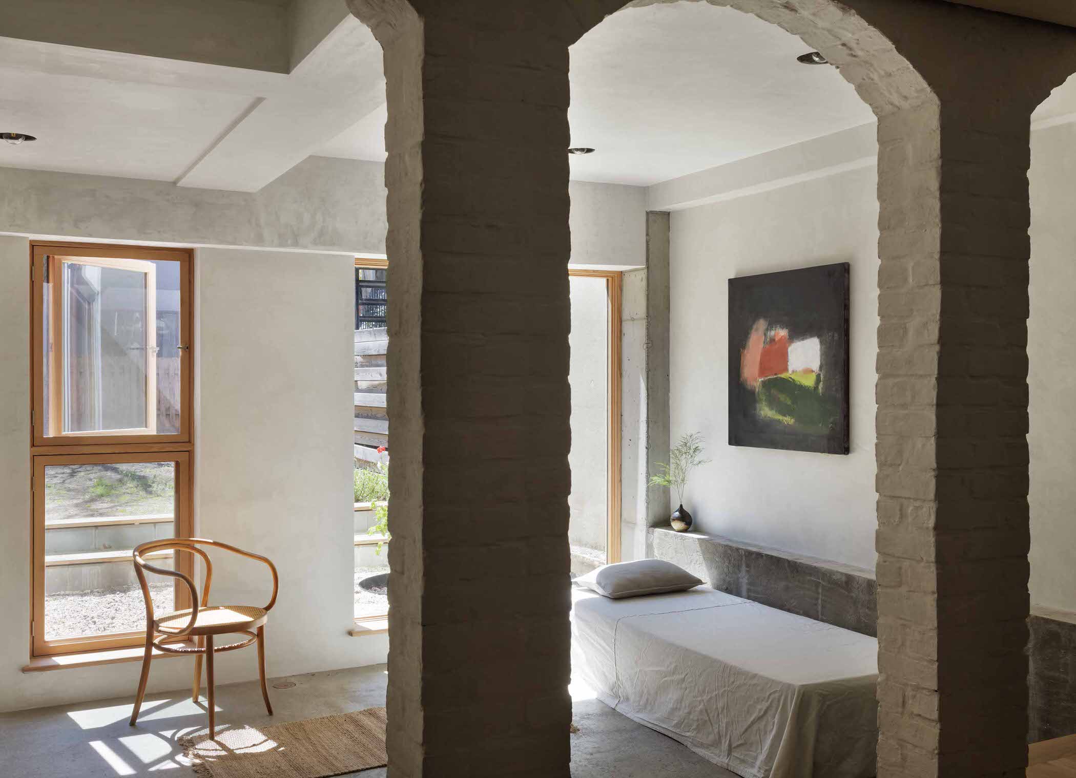 A Touch of Wabi Sabi:布鲁克林联排别墅丨美国纽约丨TBo Architecture-16