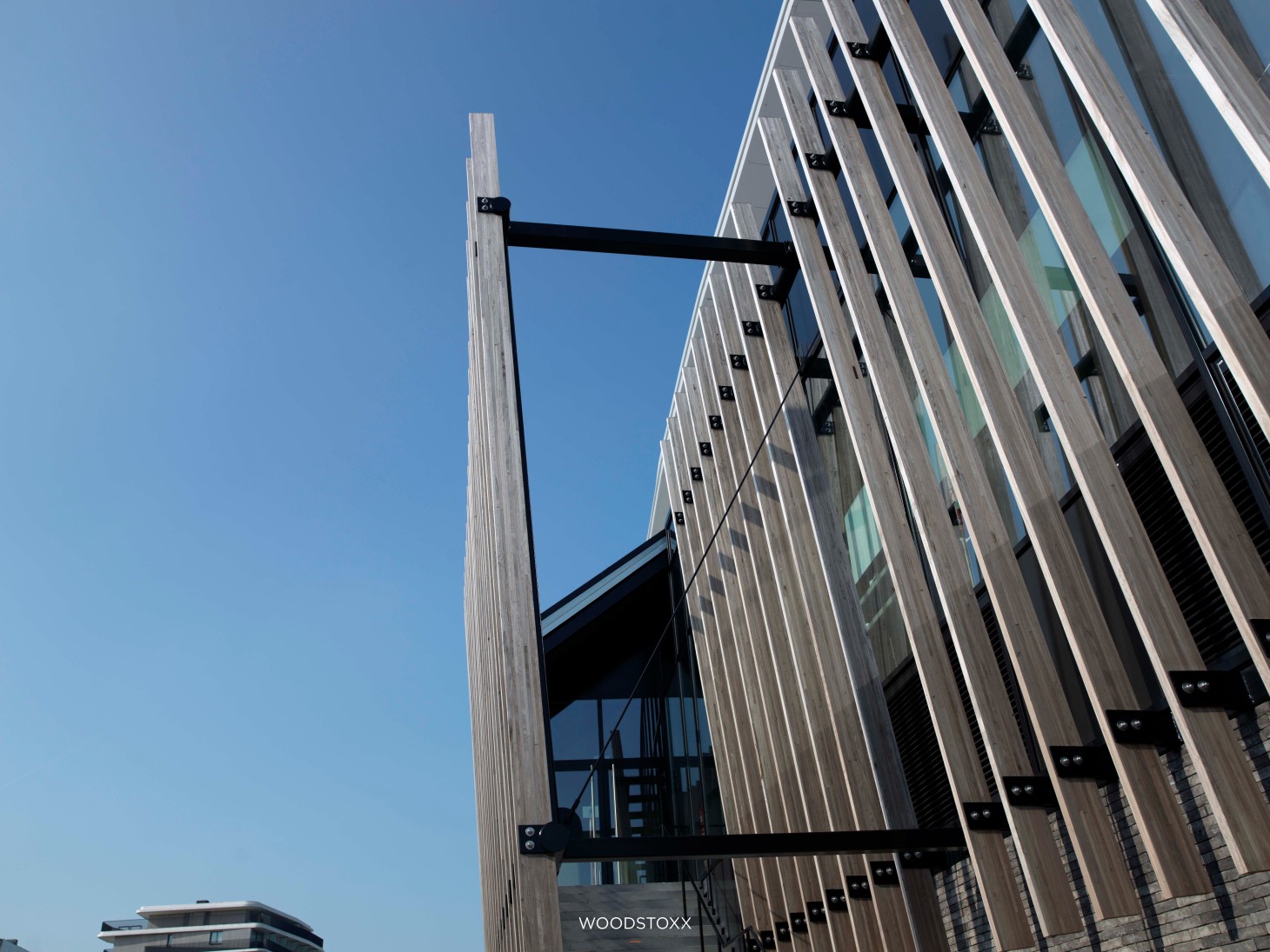 Wooden Beams Facade Cladding | Woodstoxx Facade-11