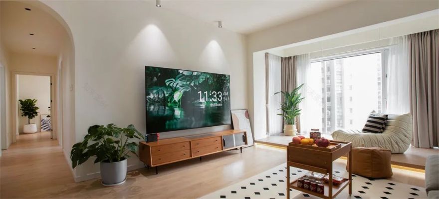 大唐设计丨美的湾150㎡叠墅,极简与艺术的双向奔赴-87