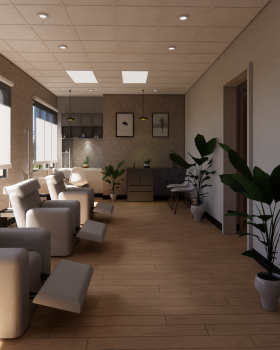 Interior Design of Spa Center