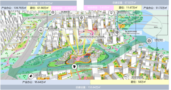 数字山水城 · 广州白云湖数字科技城设计丨中国广州-62