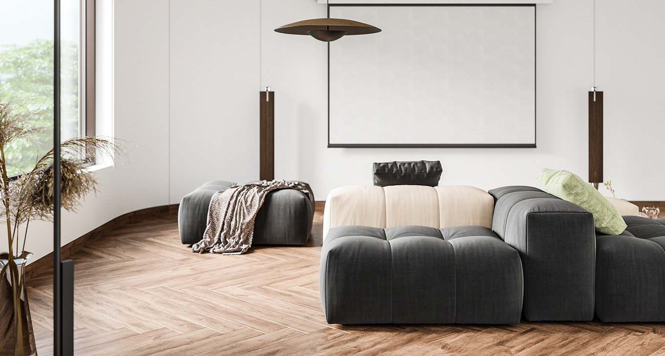 都市丛林中的简约温馨之家-1