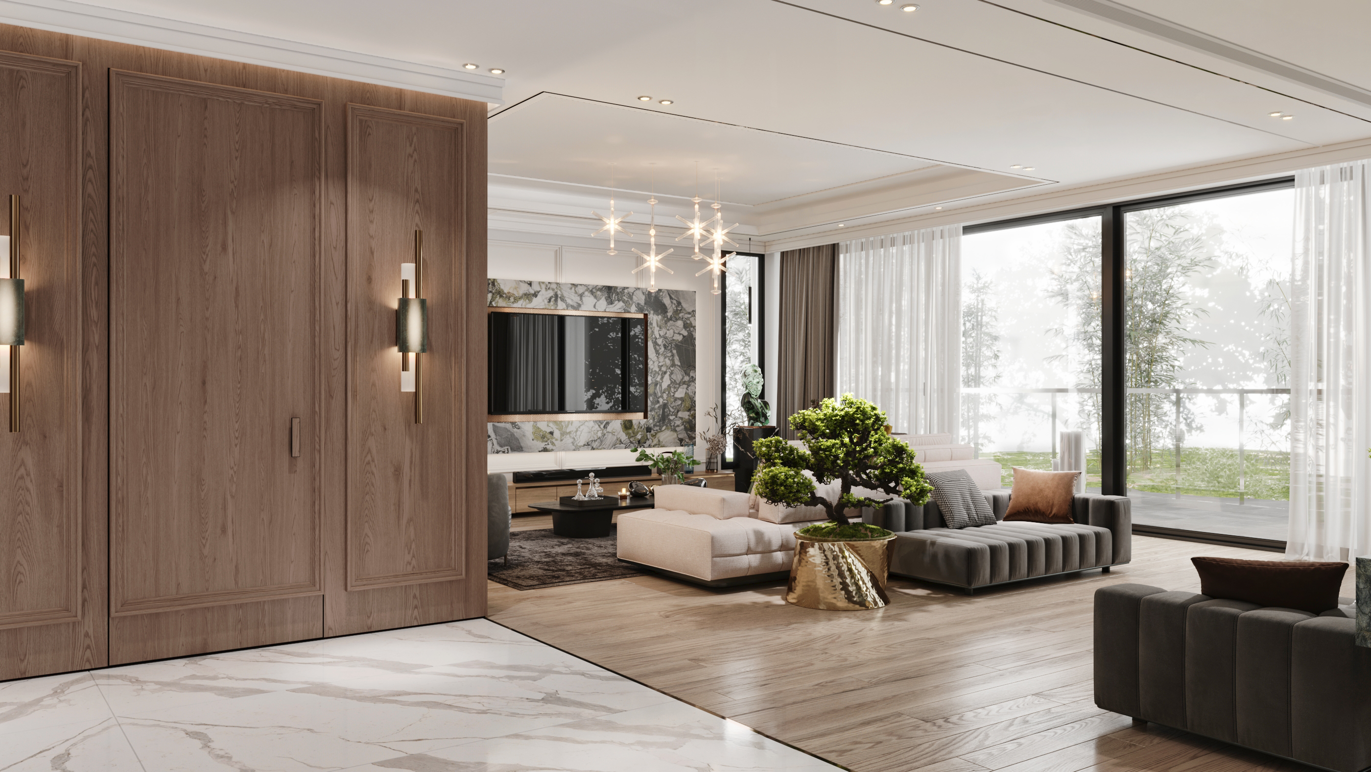 Allegria villa reception area-2