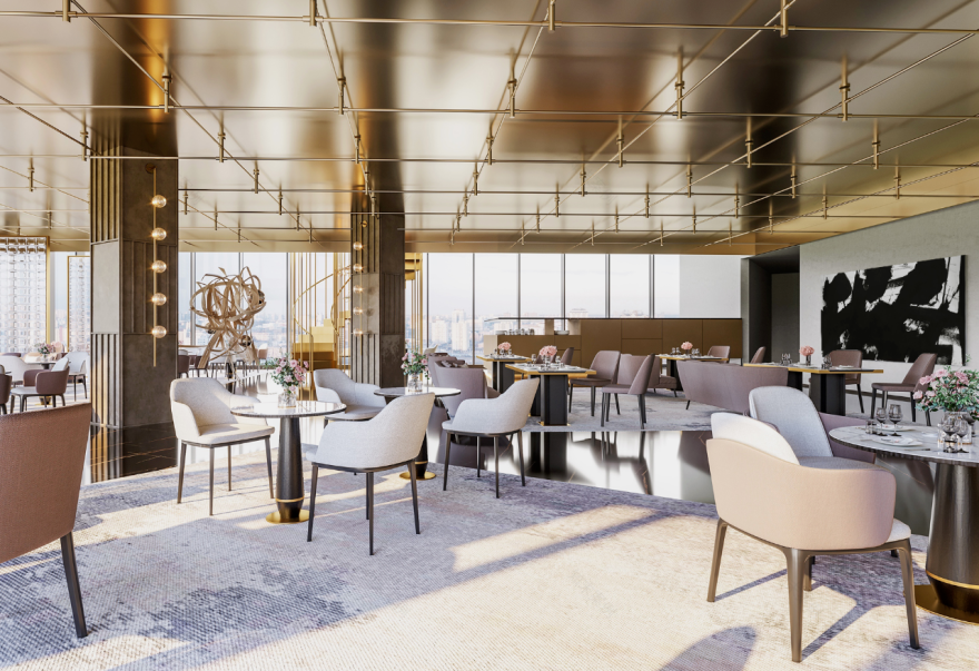 新作|戴勇设计:深圳星悦云邸等营销中心及公区设计案例-37