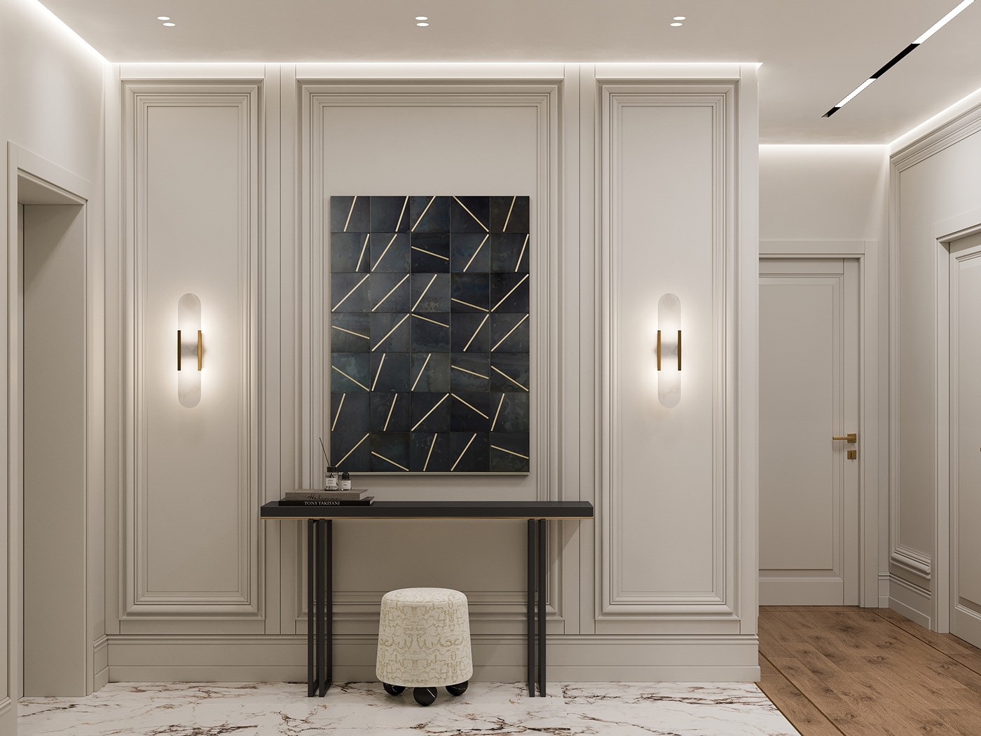 浅色系公寓设计 高级又有格调！-0