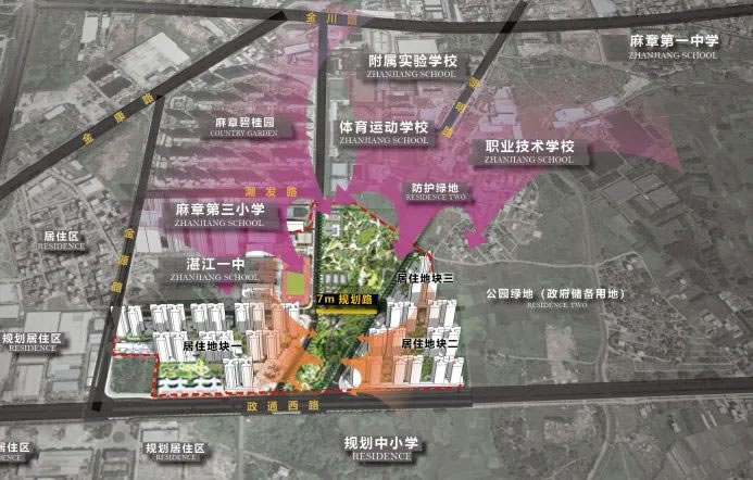 湛江金地自在城二期丨中国湛江丨上海五贝景观设计有限公司-10