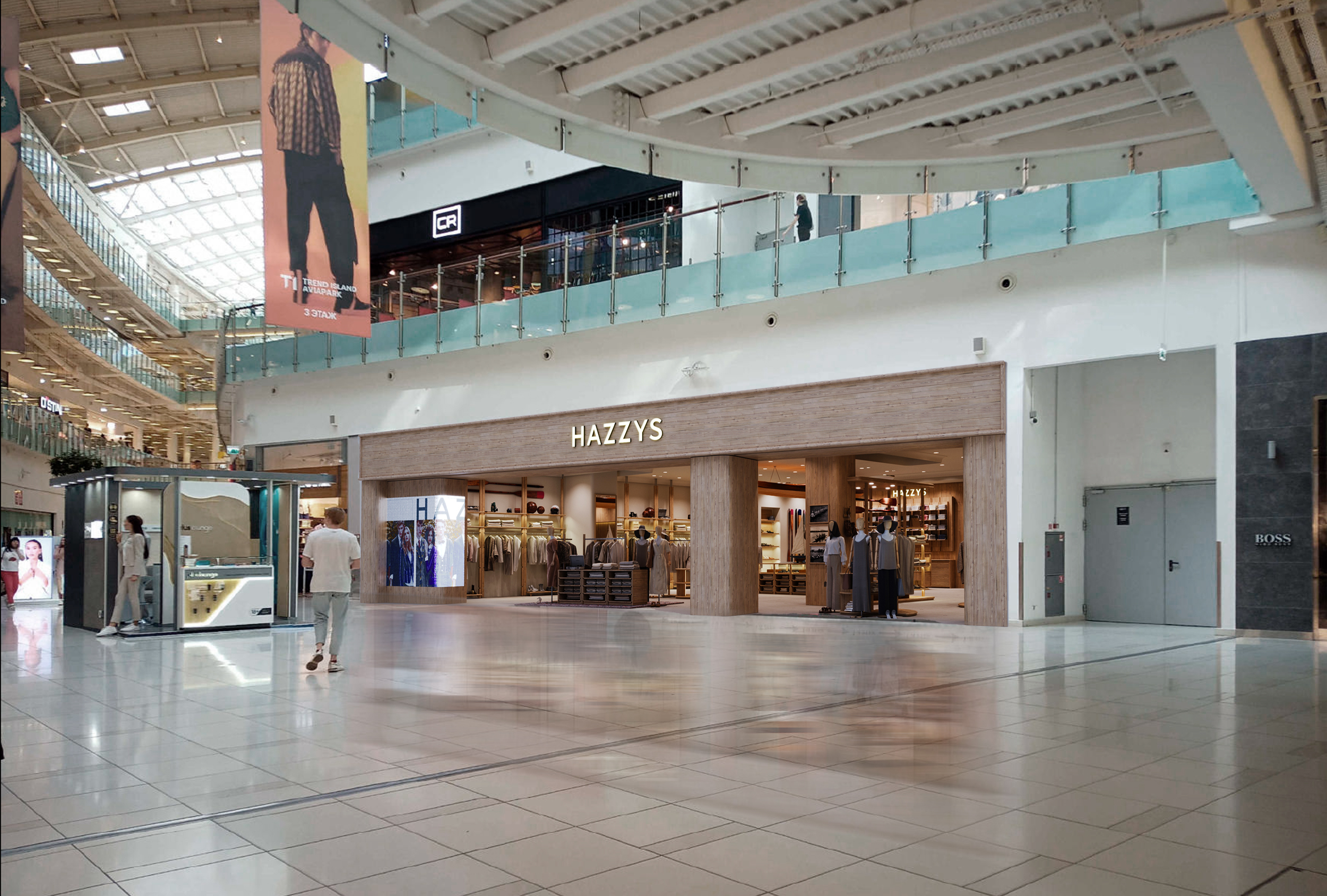 Hazzys服装店设计丨ARXY工作室-12