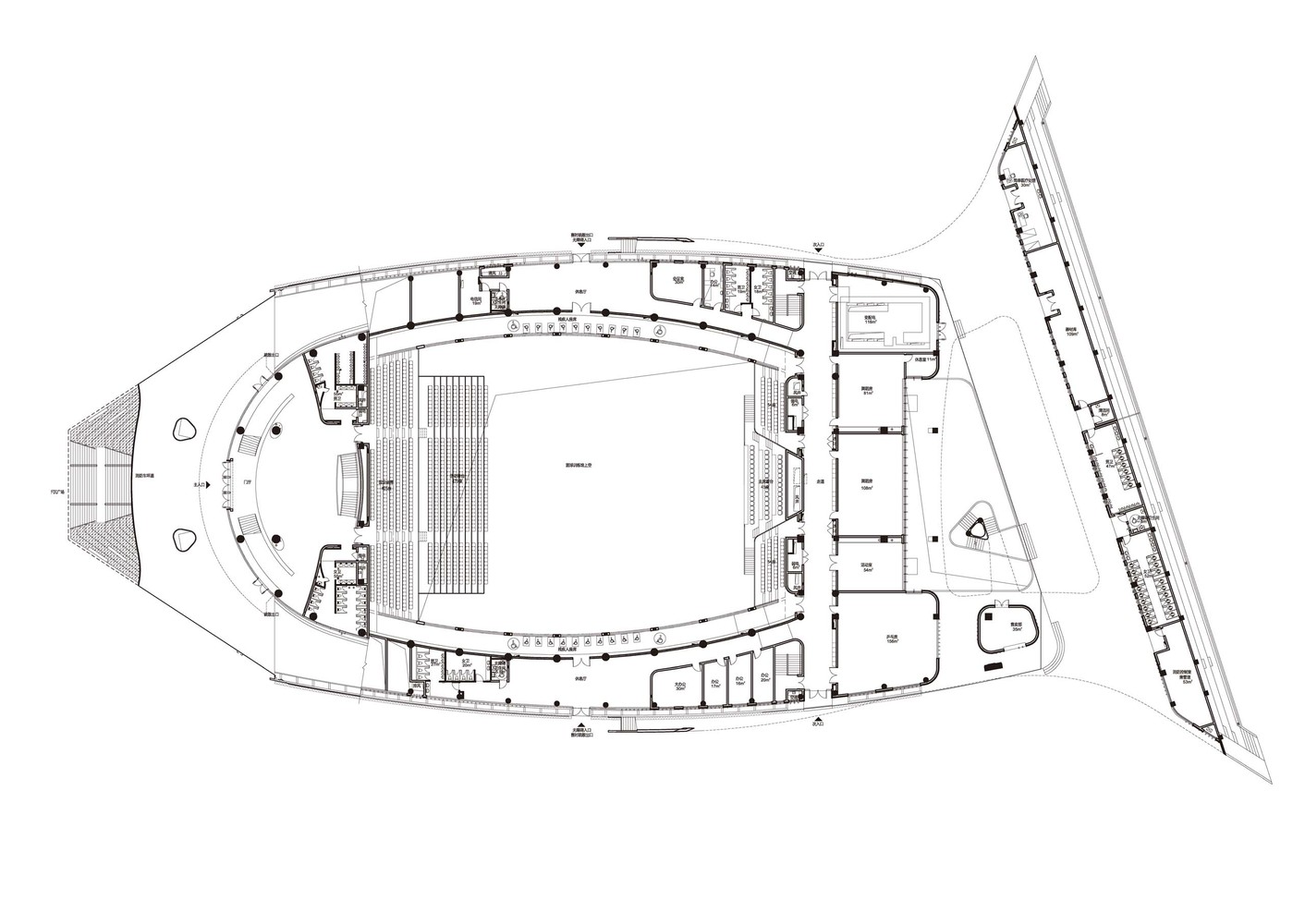 上海科技大学体育场馆-38