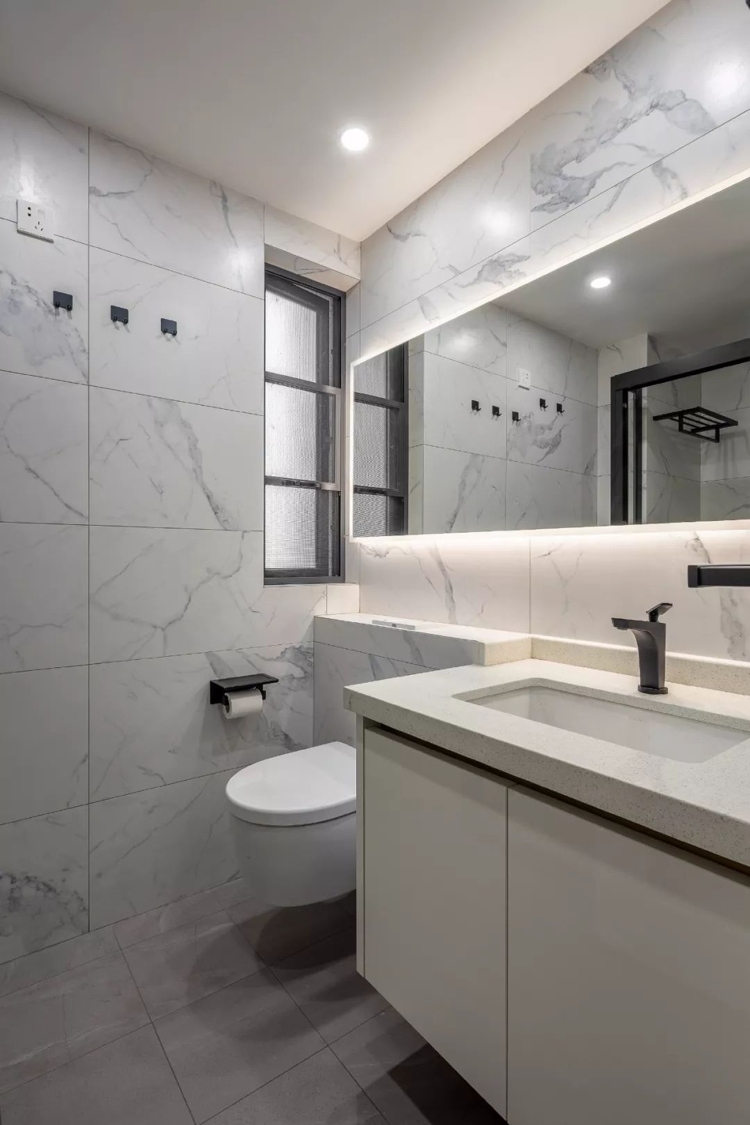 137㎡三口之家,温馨设计融入阳台、投影仪与衣帽间-46