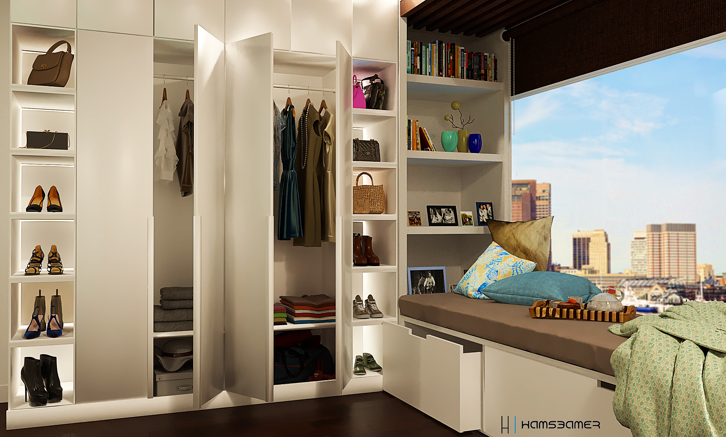 Teenage girl bedroom-2