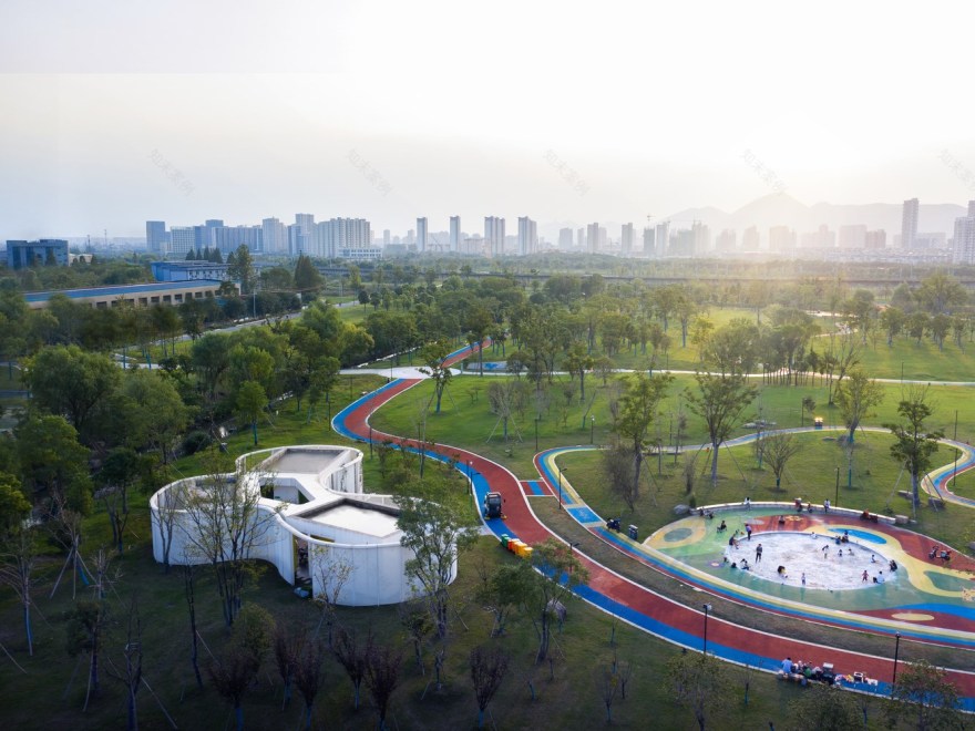 杭州临平体育公园休息驿站-3