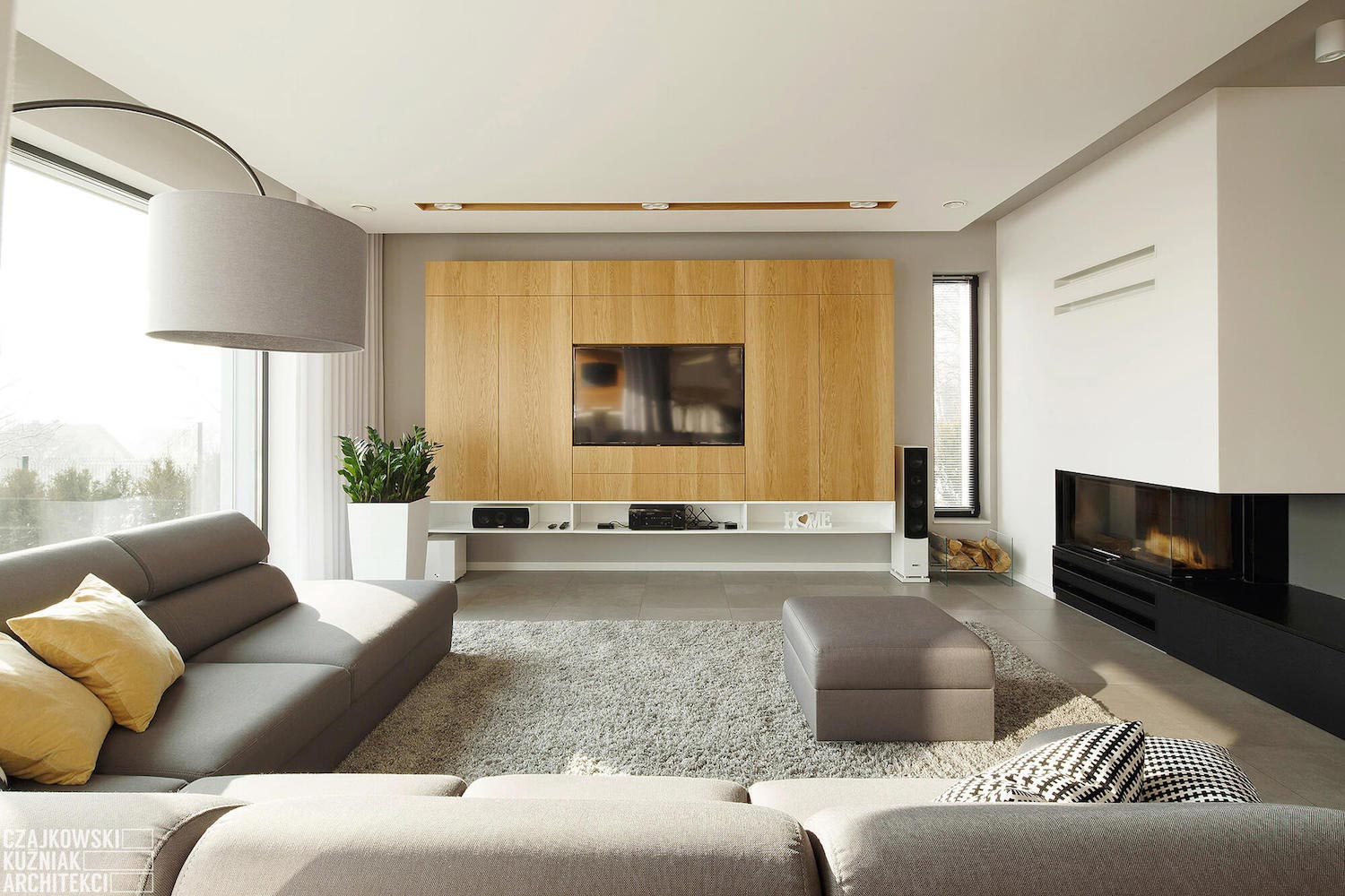 波兰 Mysłowice 明亮现代家庭住宅设计-9