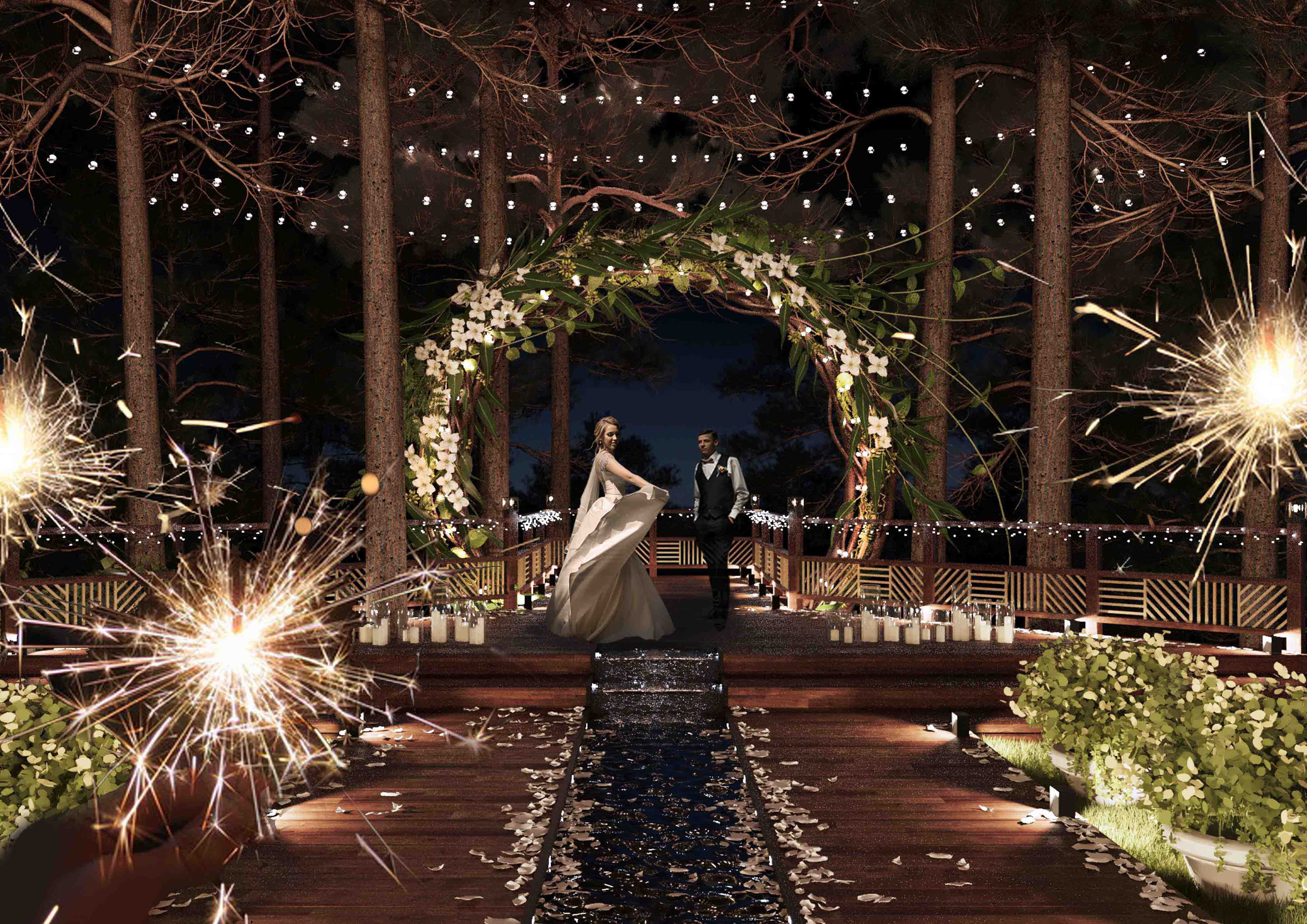 The territory of the banquet house "Dali"-7