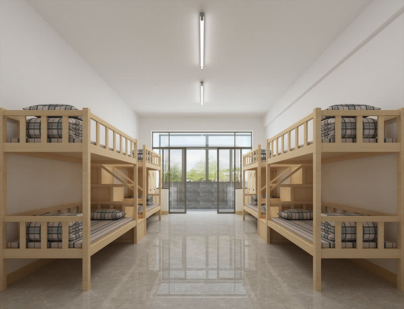 宿舍楼 宿舍室内设计案例效果图-16