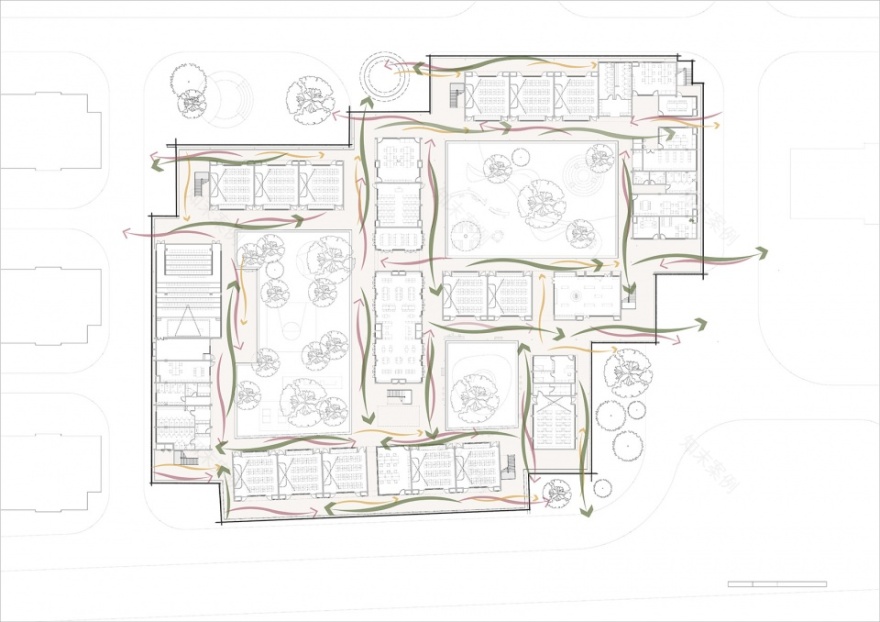 乐知学校丨中国崇左丨大料建筑-109