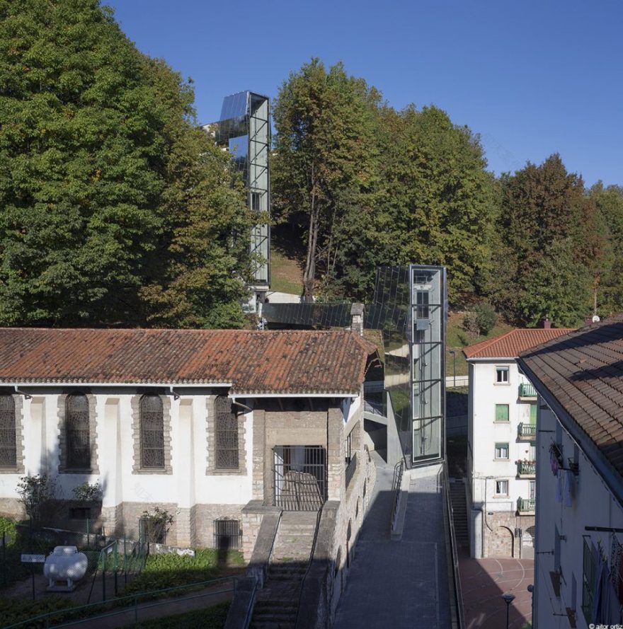 西班牙 Alaberga 区高架步行桥设计-18