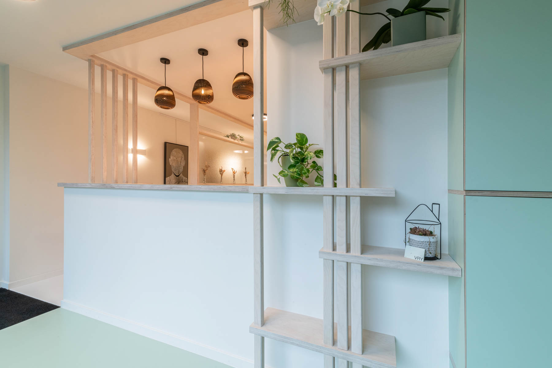 kine praktijk（VRY 运动康复诊所室内改造）丨atelier JACK architecten bv-12