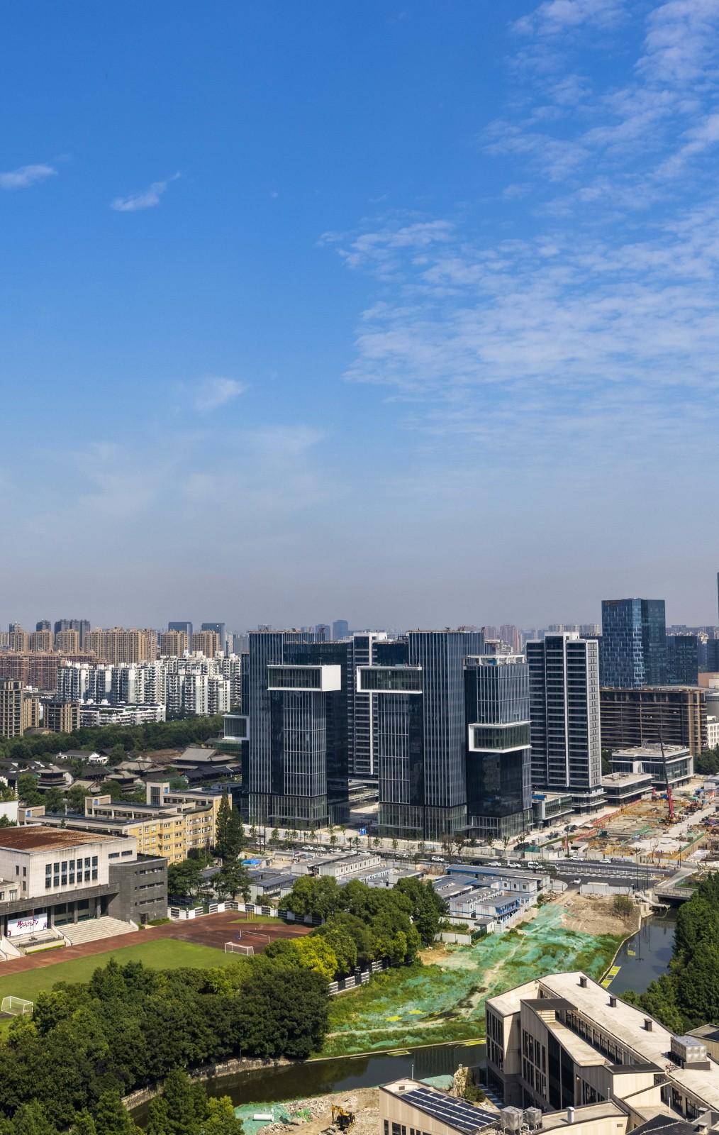 杭州英蓝中心丨ARQ建筑事务所（美国）,Farrells法雷尔（英国）等-71