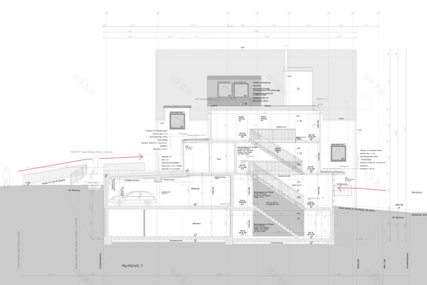 Wohnhaus und Gewerbe am Marktplatz Deckenpfronn - buerohauser-19