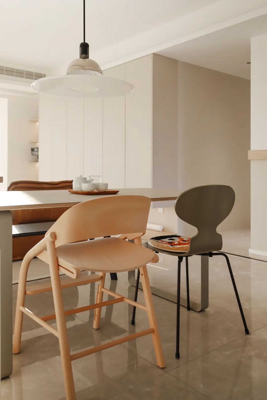 武汉98㎡奶油色家居丨中国武汉丨武汉小小空间事务所-43