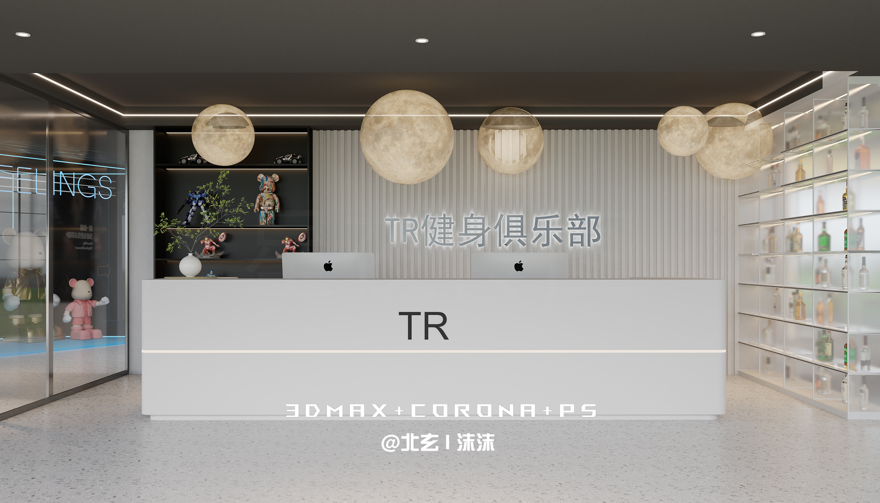 「光·氧」· 呼吸感健身美学空间-20