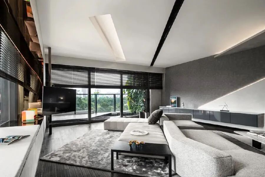 深圳华侨城私宅丨中国深圳丨刘荣禄国际空间设计,甲鼎设计&京典陈设-11