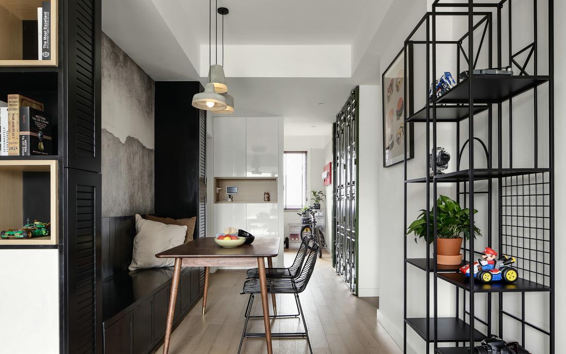 集装箱式鞋柜设计,打造个性北欧空间-36