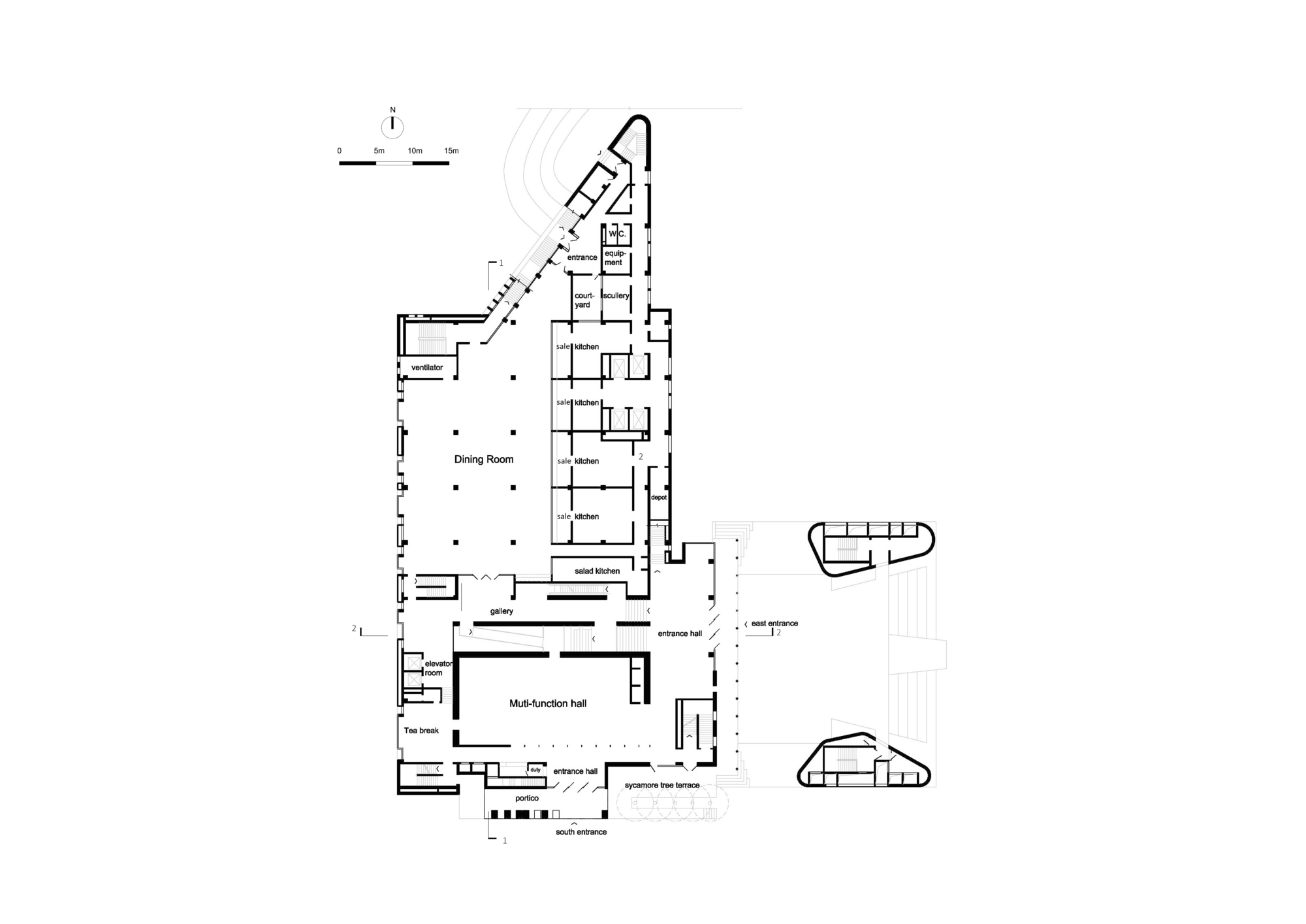 清华中央食堂 | 校园公共空间的新生-64