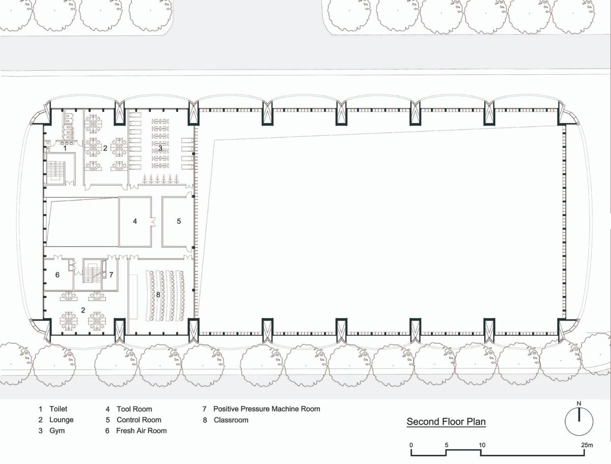 东南大学游泳馆丨中国南京丨周琦工作室-50
