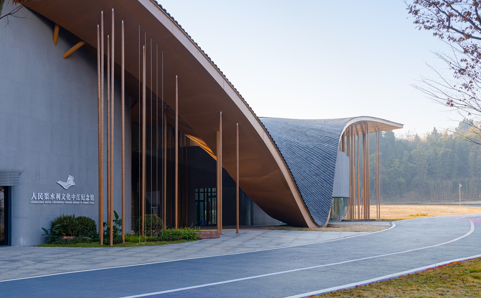 Renmin Canal Water Conservancy Culture Zhongjiang Memorial Hall / AOMOMO Studio, Shanghai Jiao Tong University-18