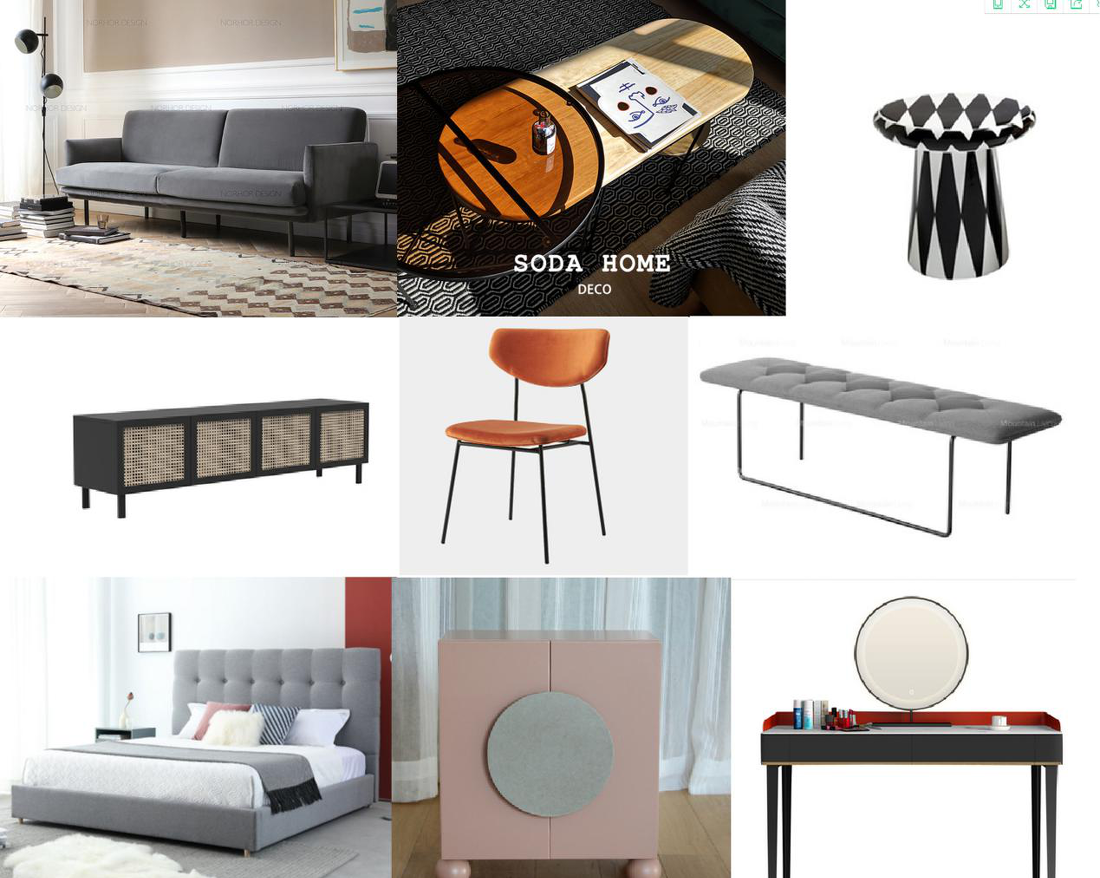 深漂女孩的梦幻家园 | 色彩缤纷的多功能空间设计-27